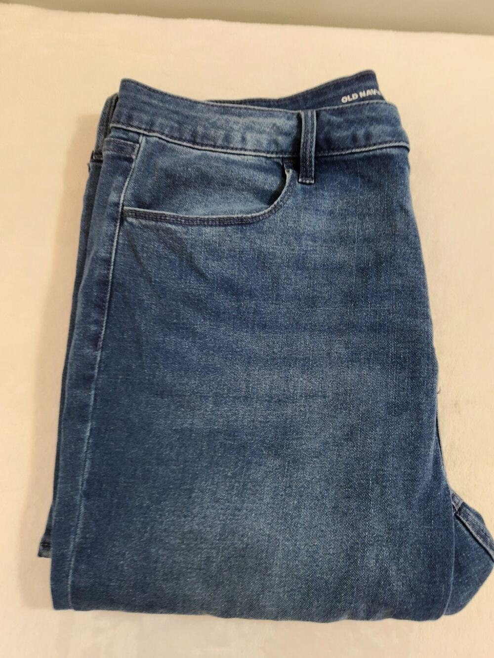 Old Navy NWT Wow Flare Jeans Womens 16 Blue 60s 70s Hippie Flared Bootcut